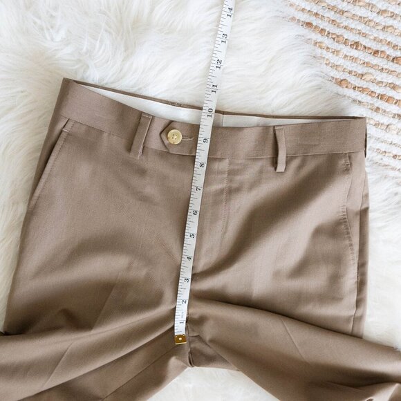 LAUREN RALPH LAUREN TAN KHAKI DRESS PANTS YOUTH 12R - Picture 6 of 8